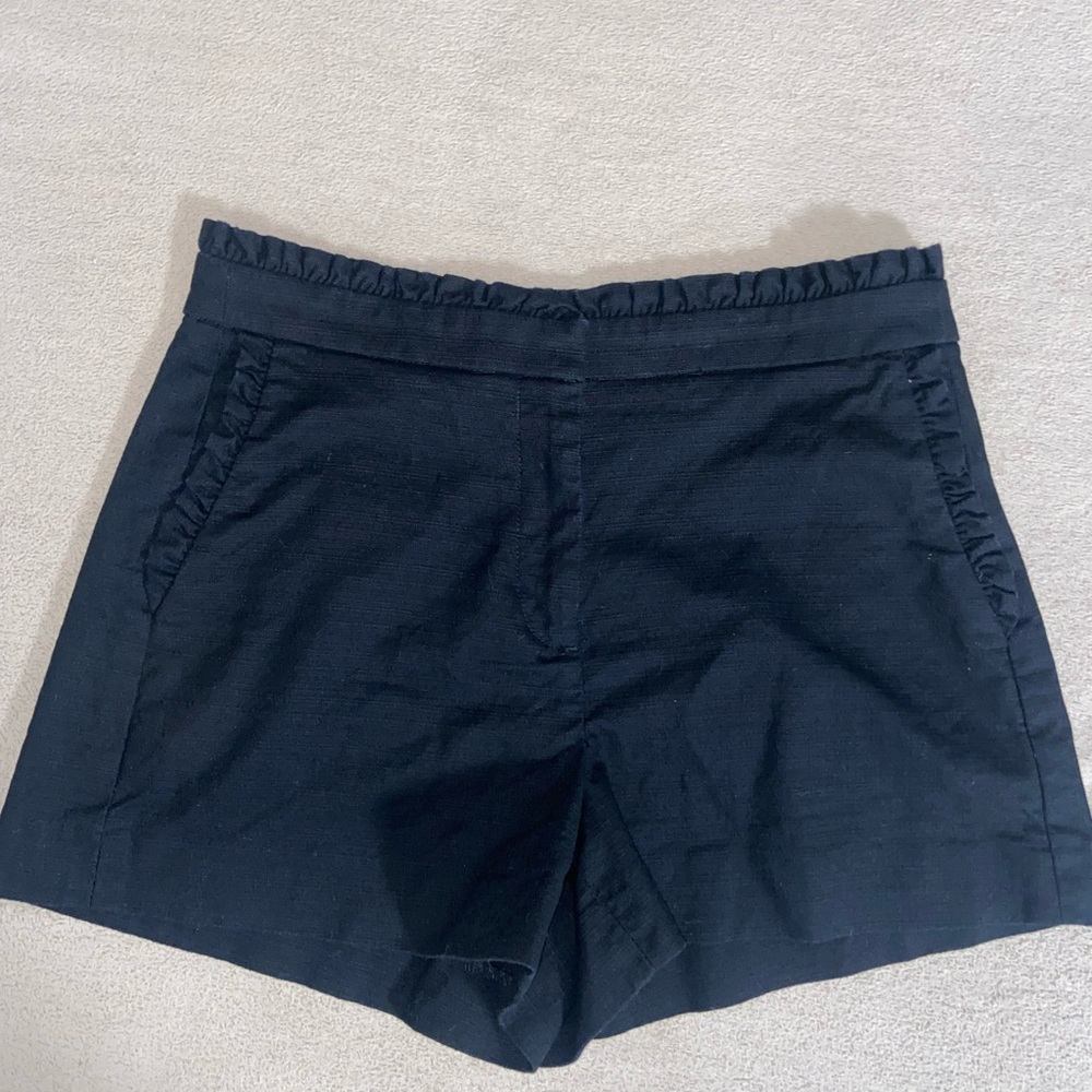J. Crew High Waist Black Women's Shorts Size 4